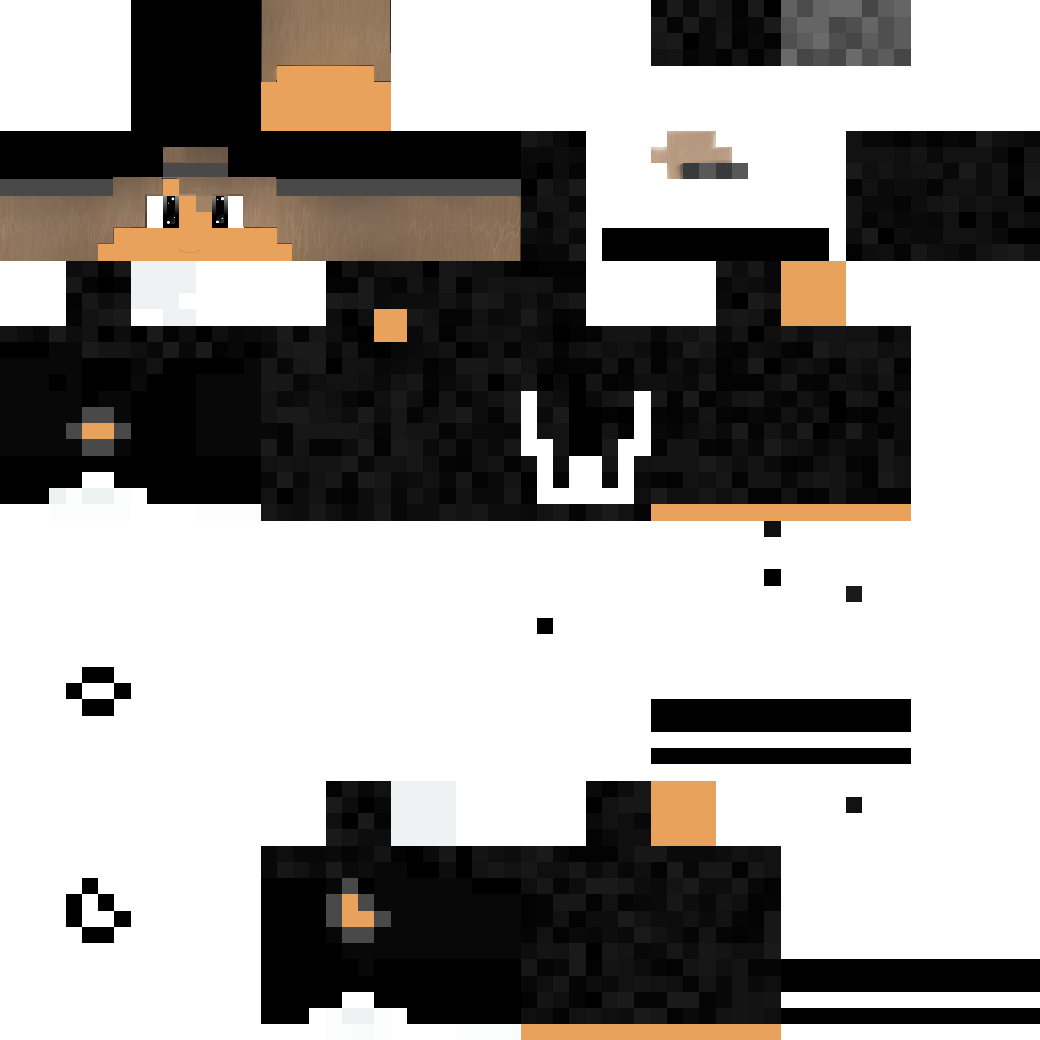 Skins For Minecraft Png Photos (black)