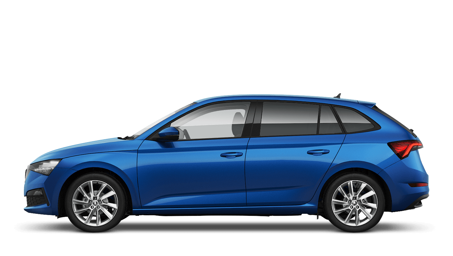 Skoda Scala Png File (black, green, gray)