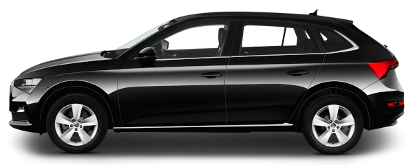 Skoda Scala Png Isolated Pic (black)