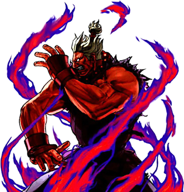 Akuma Street Fighter Png Image (black)