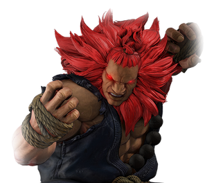 Akuma Street Fighter Png Pic (black)