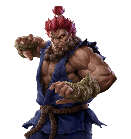 Akuma Transparent Background (maroon, olive, black, navy)