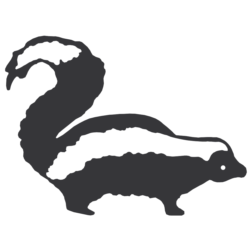 Skunk Png Isolated Photos (black, indigo, white)