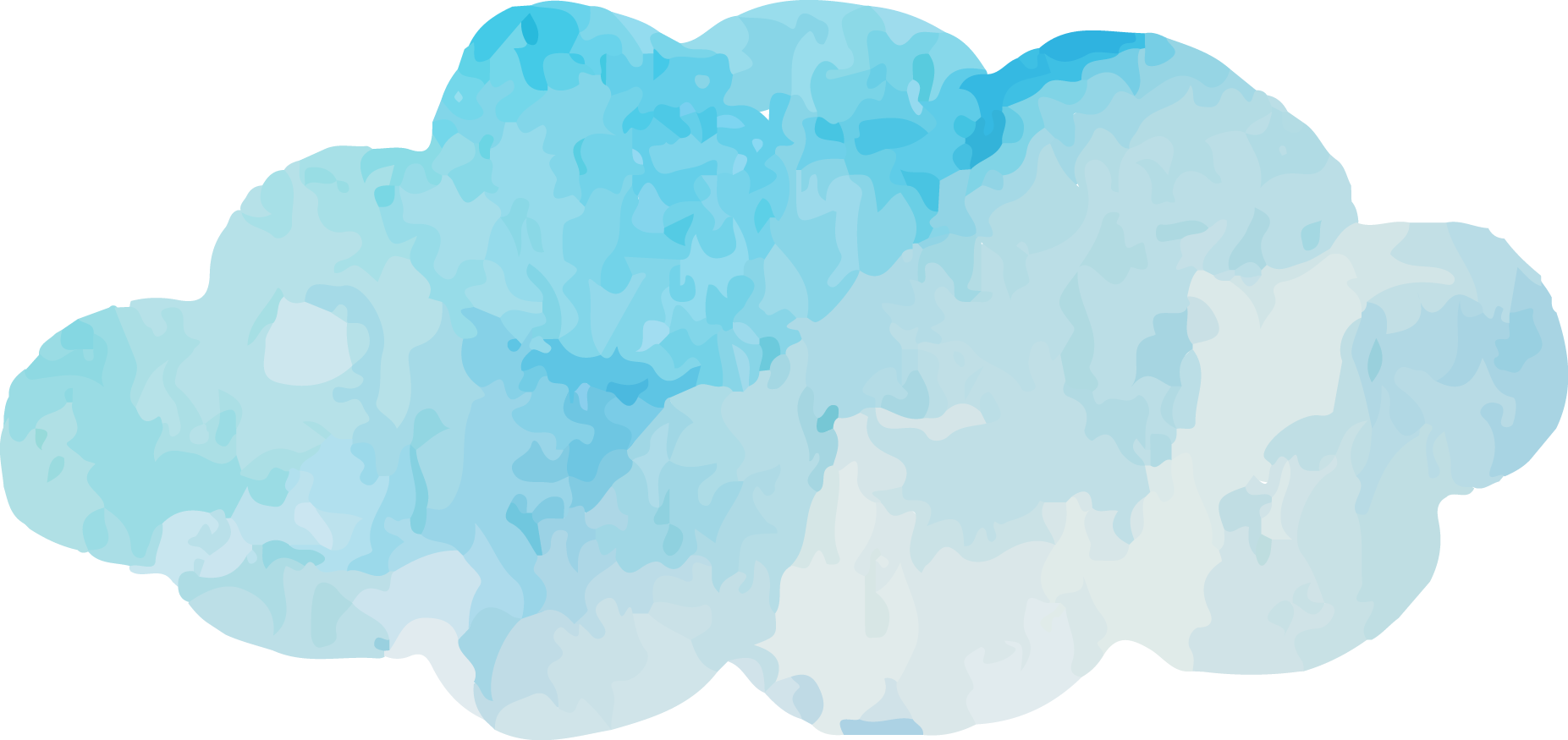 Sky Vector Png Photo (mint, lavender, white)