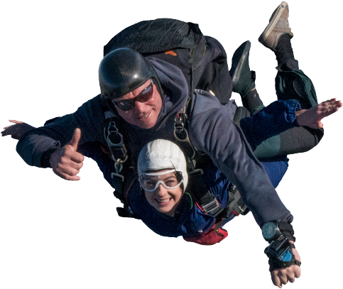 Skydiving Png File (black)