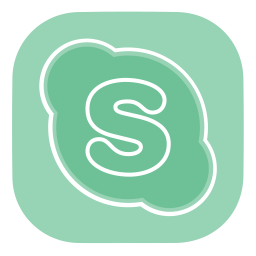 Skype Logo Mint Icon Free Png Icon Download (gray, black, white)