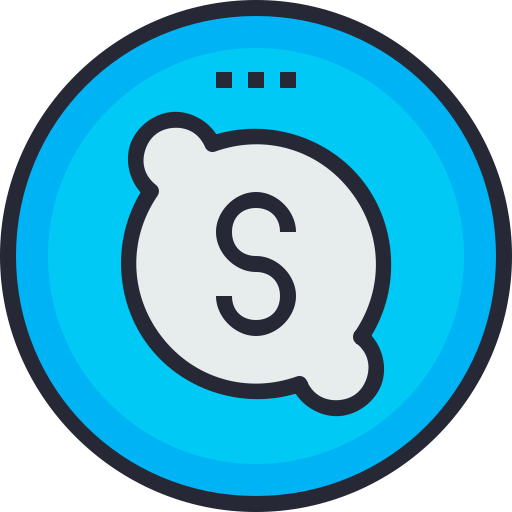 Skype Pngpath Free Transparent Png Icon Download (greenish blue, black, lavender)