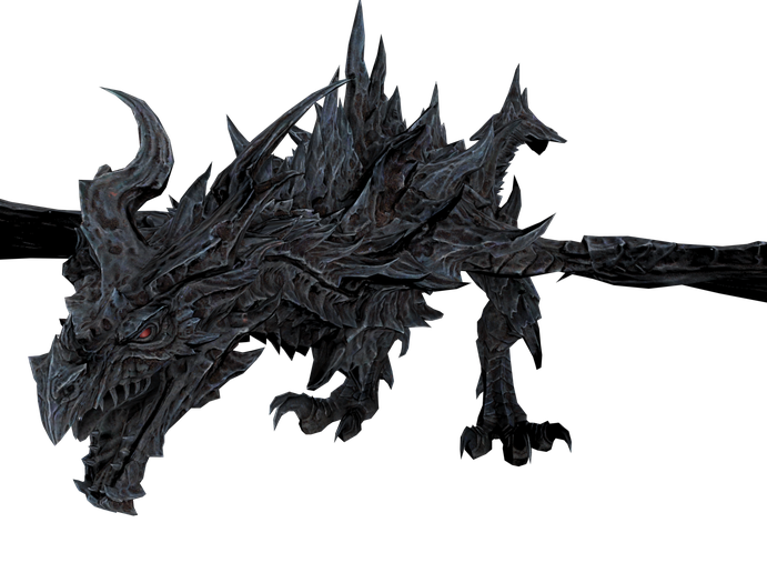 Skyrim Png Photo (black)