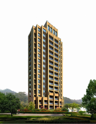 Skyscraper Building Png Image (white)