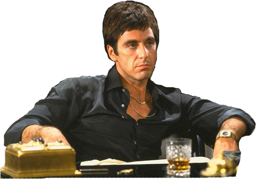 Al Pacino Png (black)