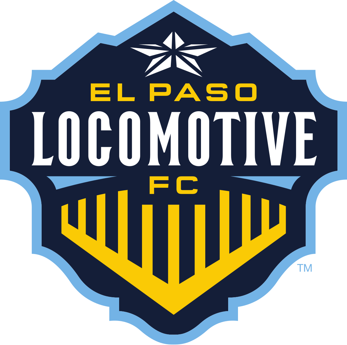 El Paso Locomotive Fc Png (silver, black, gold, white)