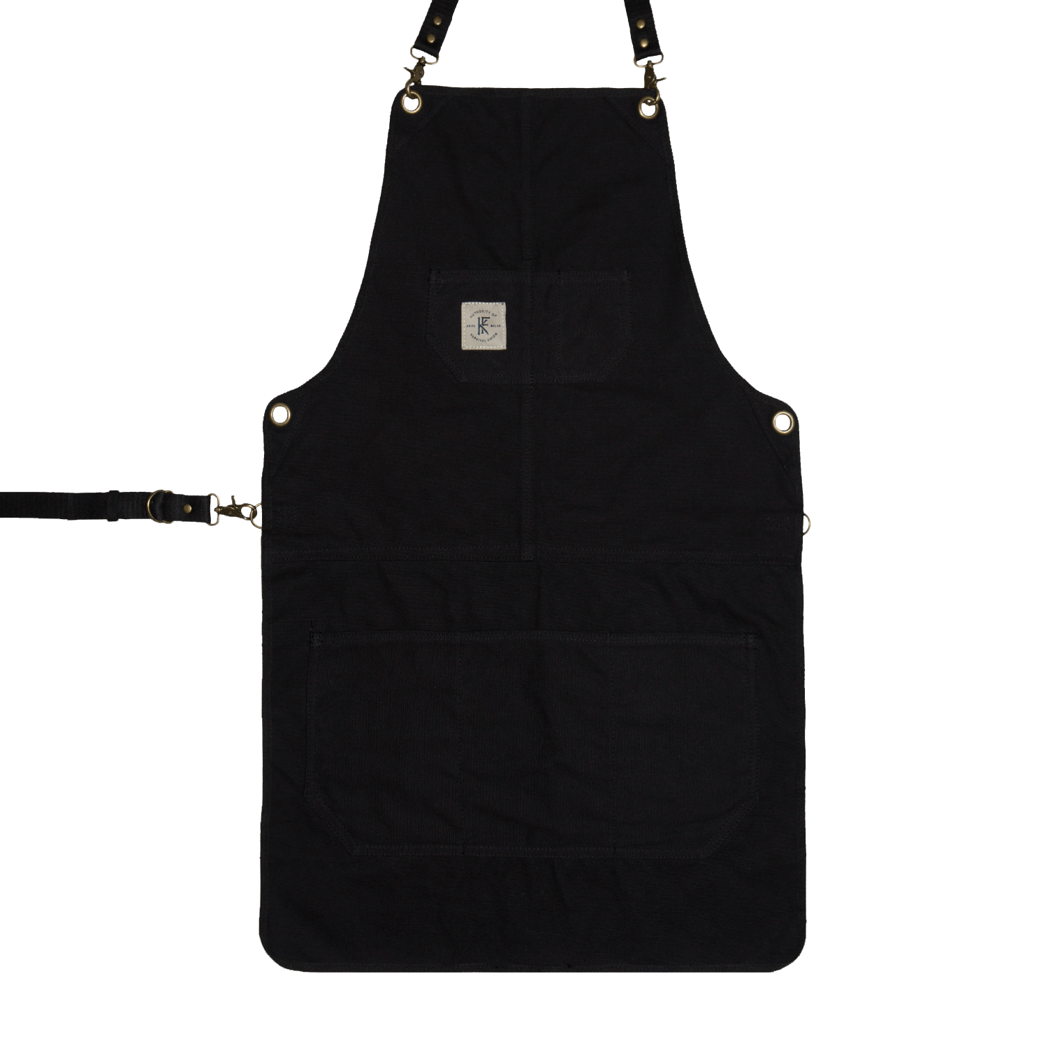 Black Apron Png Cutout (black)