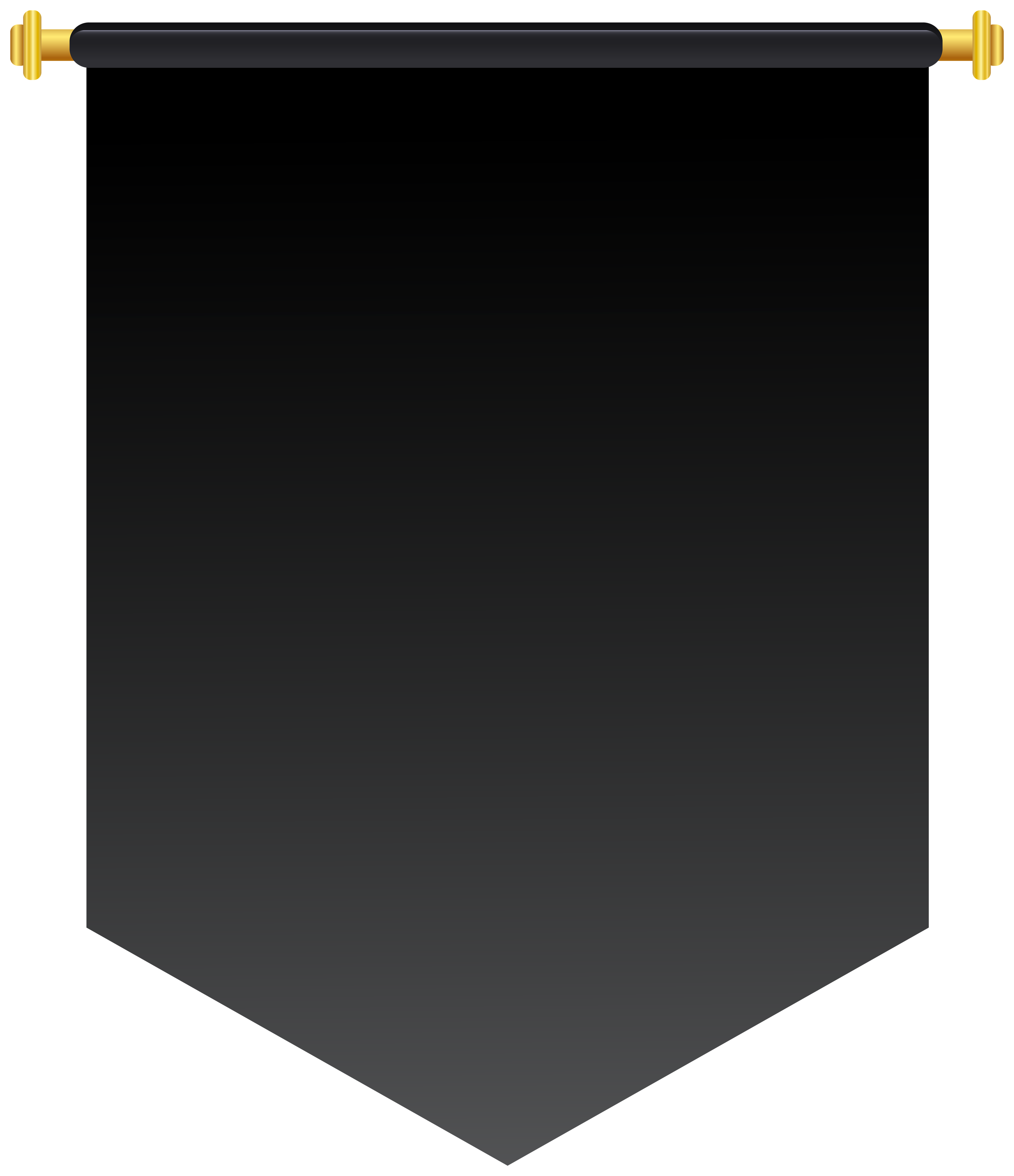 Black Banner Png (black)