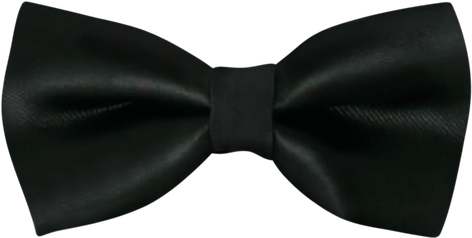 Black Bow Tie Png (black)