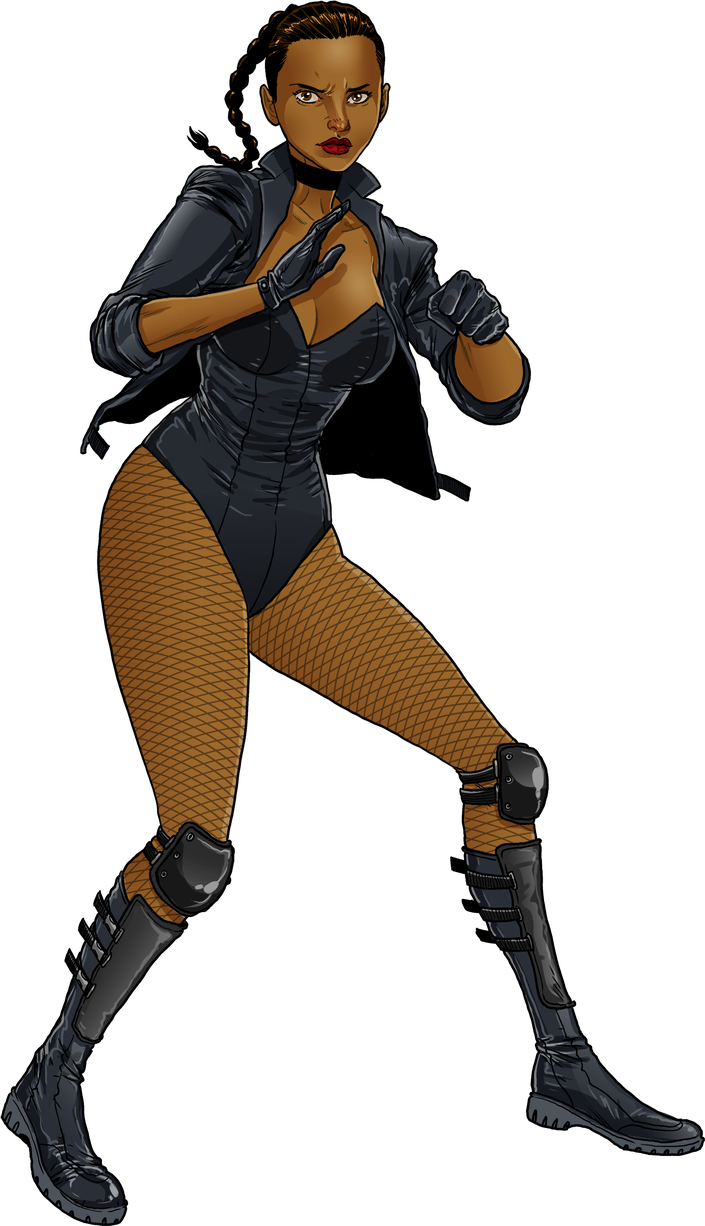 Black Canary Png (black, olive)