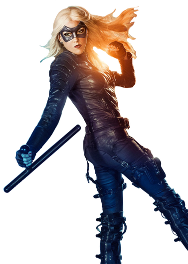 Black Canary Transparent Png (black)