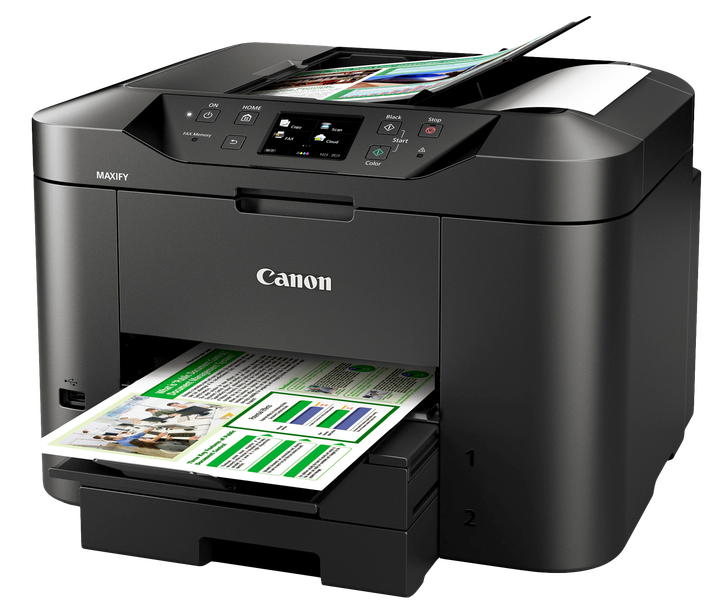 Black Canon Color Printer Transparent Png (black, indigo)