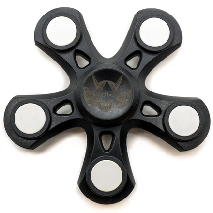 Black Fidget Spinner Png Transparent (black, beige, white)