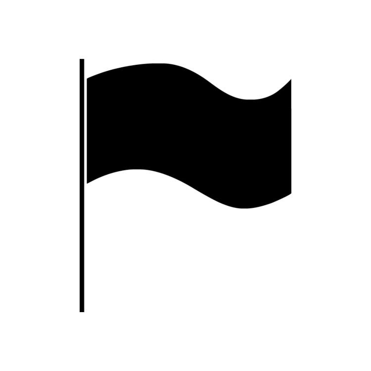 Black Flag Png Images (indigo, black, gray, white)