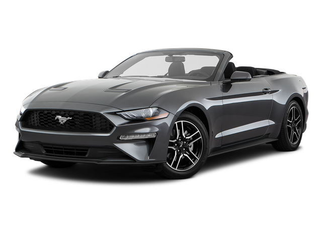 Black Ford Mustang Convertible Car Transparent Png (lavender, black)