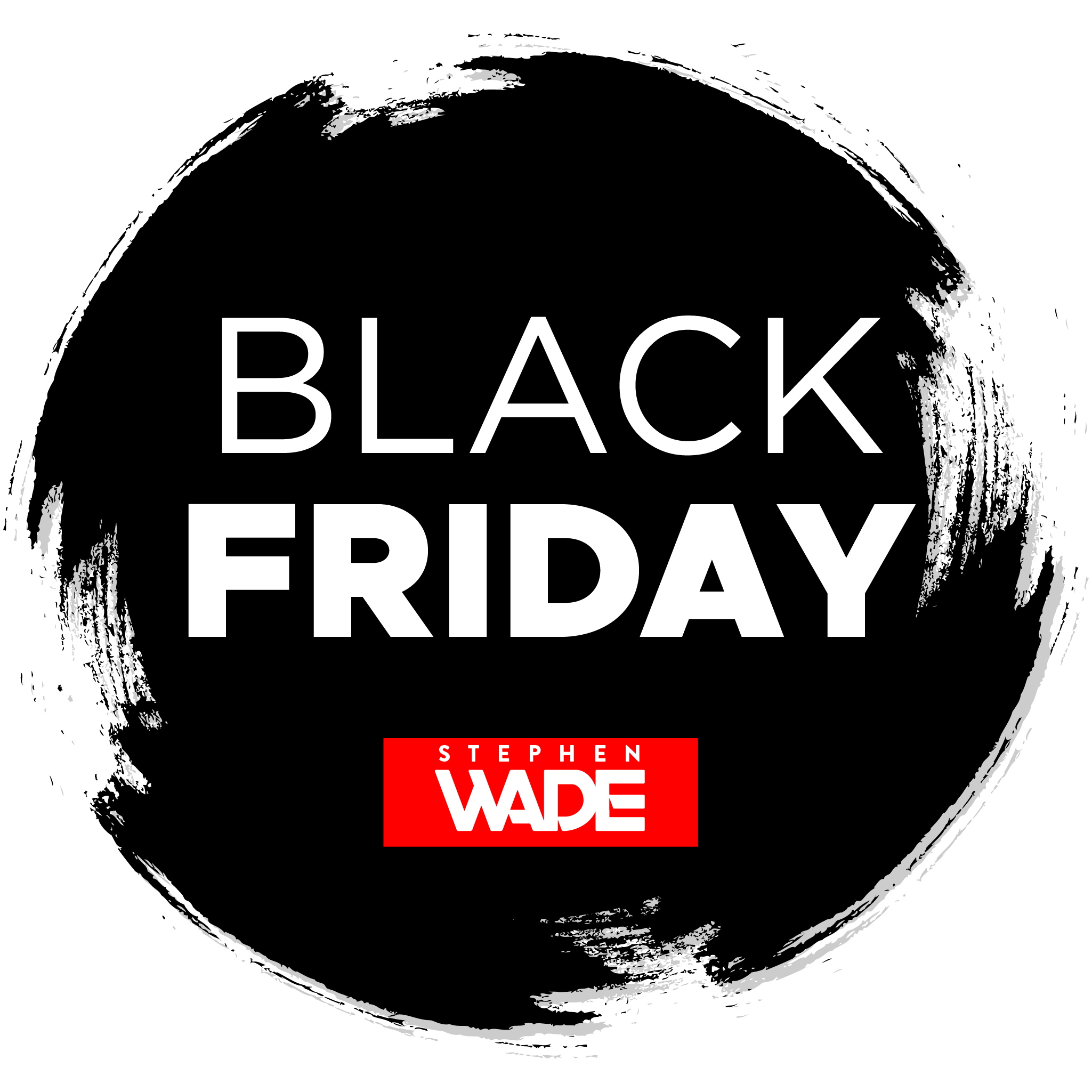 Black Friday Text Background Png (white, black, red)