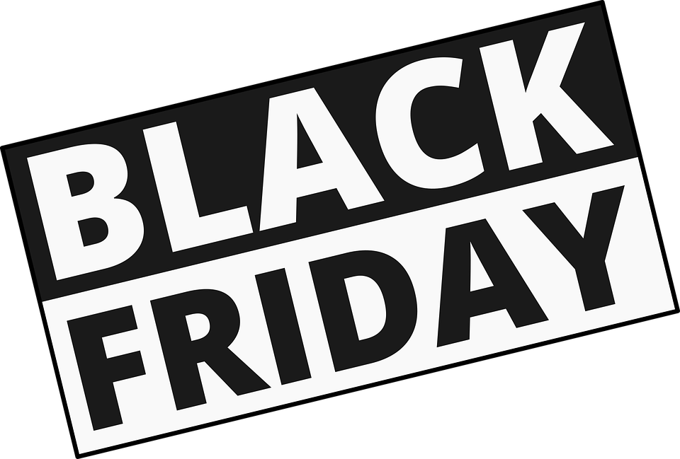 Black Friday Text Png Photo (white, black)