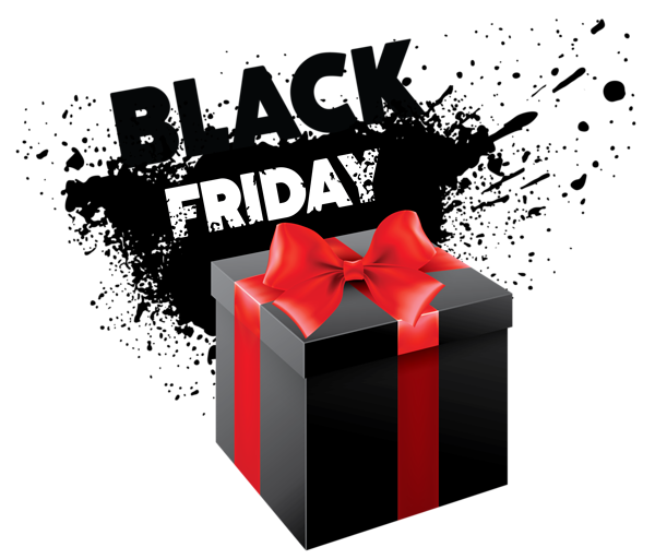 Black Friday Text Png Transparent (white, black)