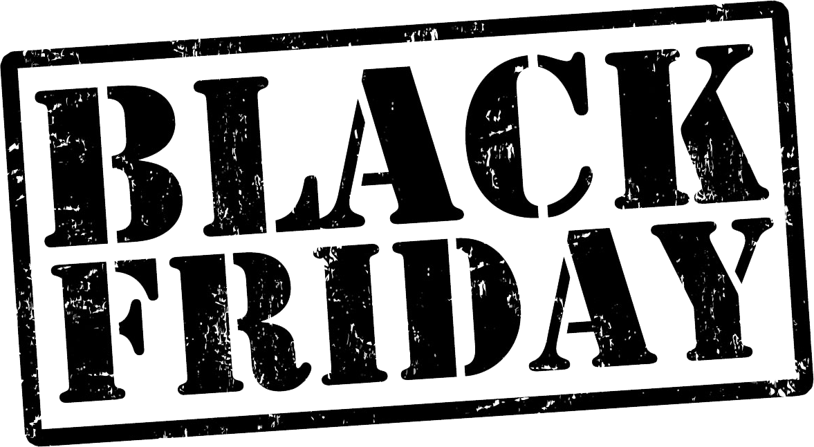 Black Friday Text Transparent Images Png (black)