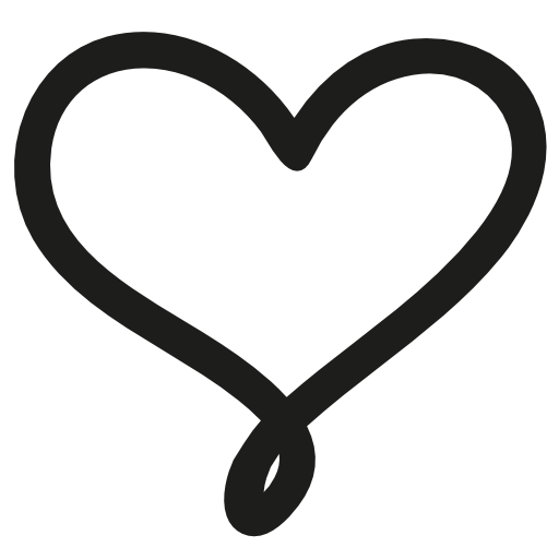 Black Heart Symbol Png (black, white)