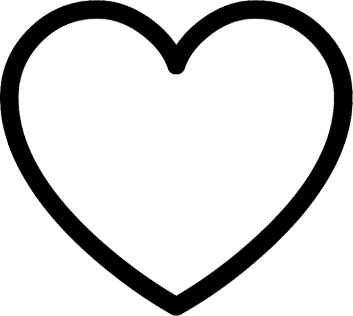 Black Heart Vector Png Transparent Image (black)