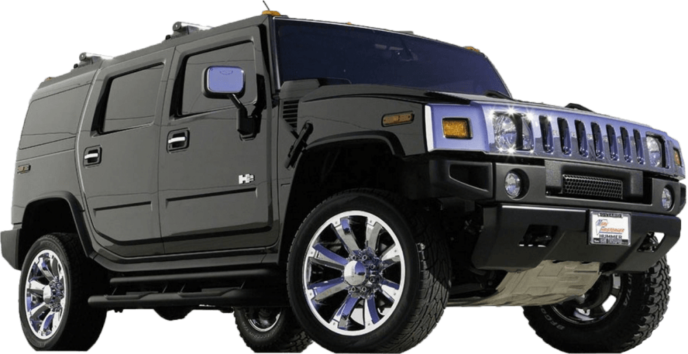 Black Hummer Png File (black)