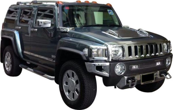 Black Hummer Transparent Png (black)