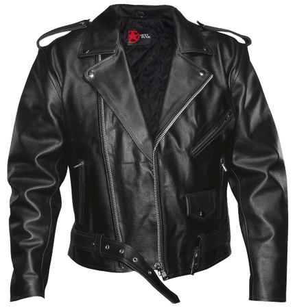 Black Leather Jacket Png File (black)