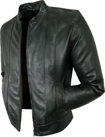 Black Leather Jacket Png Photos (black)