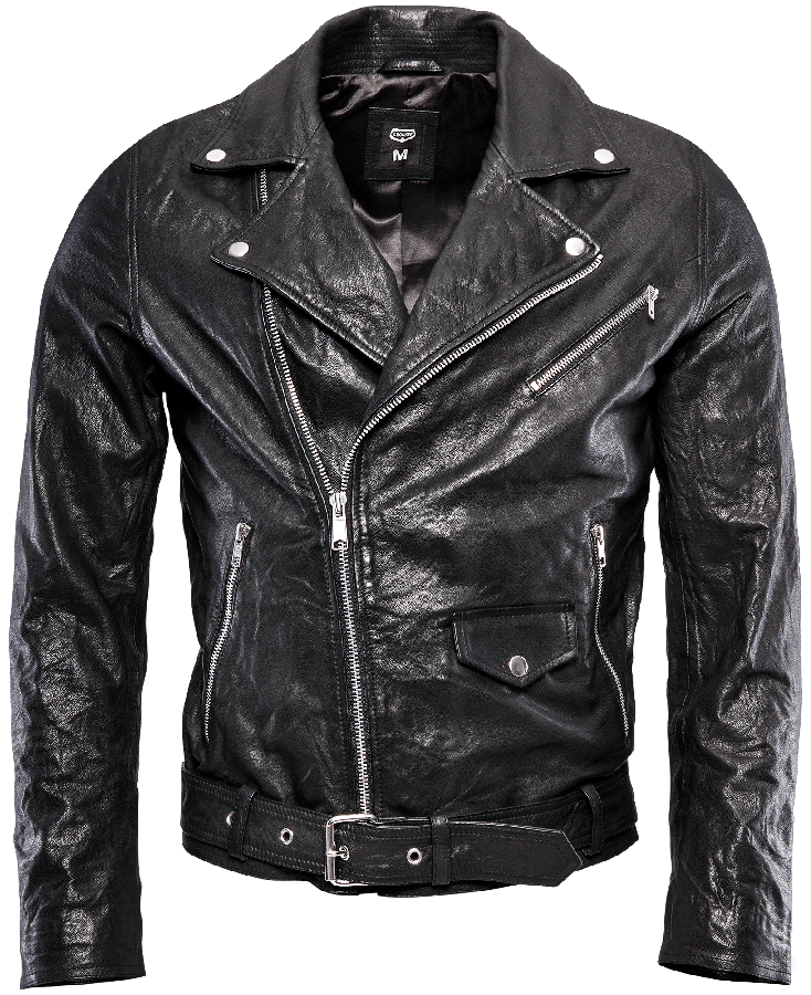 Black Leather Jacket Png Pic (black)