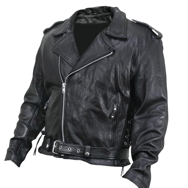 Black Leather Jacket Transparent Png (gray, indigo, black)