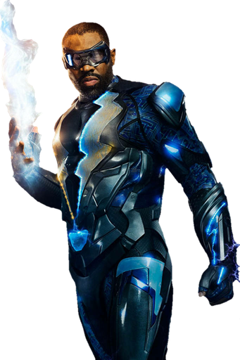 Black Lightning Png (black)