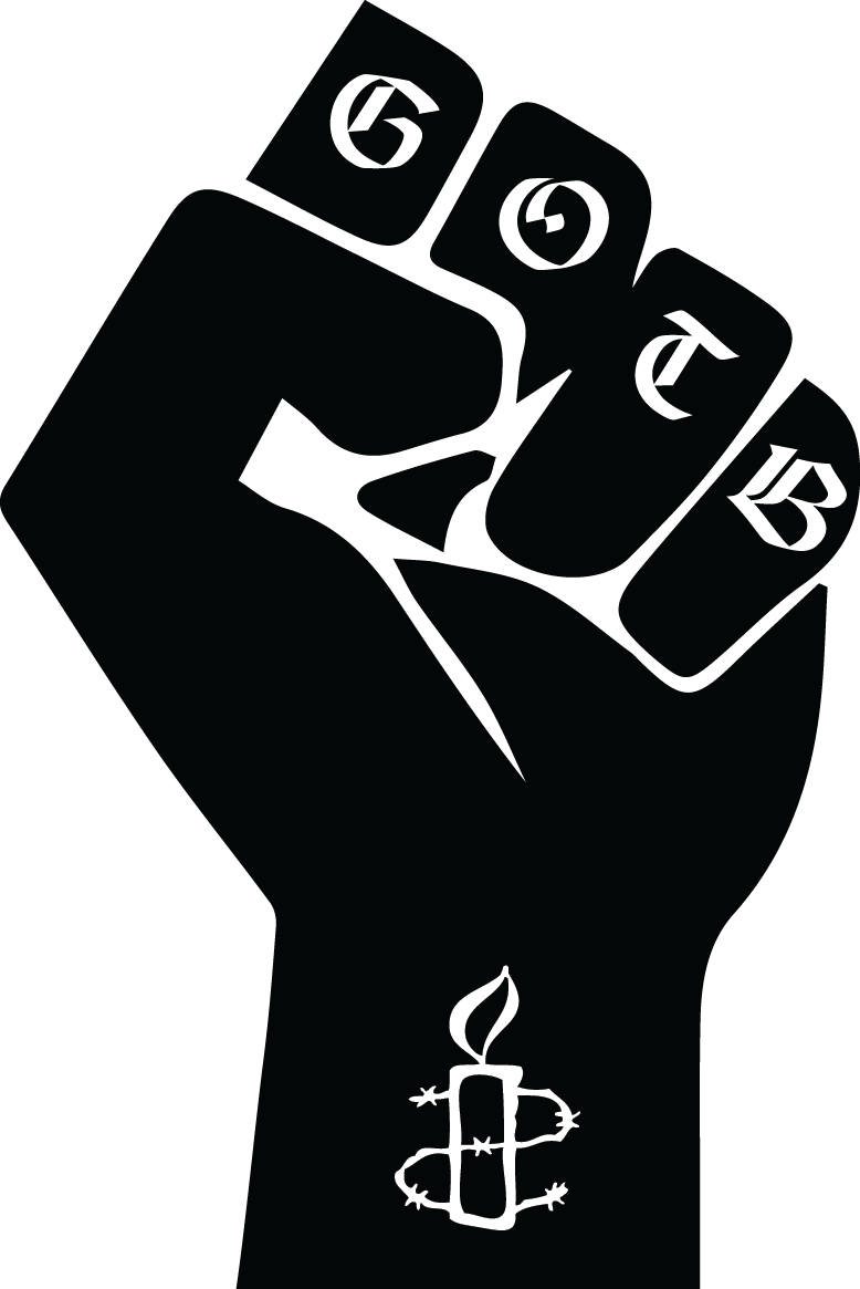 Black Lives Matter Fist Png Photo (white, black)