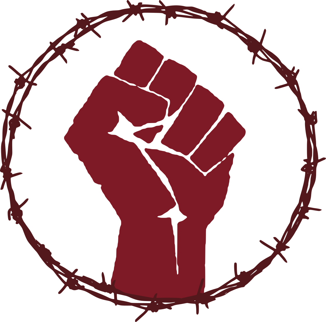 Black Lives Matter Fist Png Pic (maroon, black)