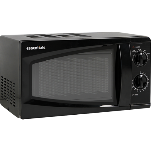 Black Microwave Oven Essentials Png (gray, black)