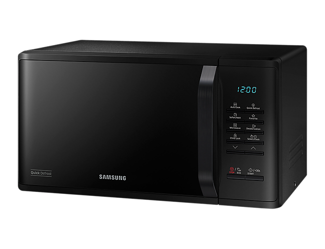 Black Microwave Oven Samsung Digital Png (black)