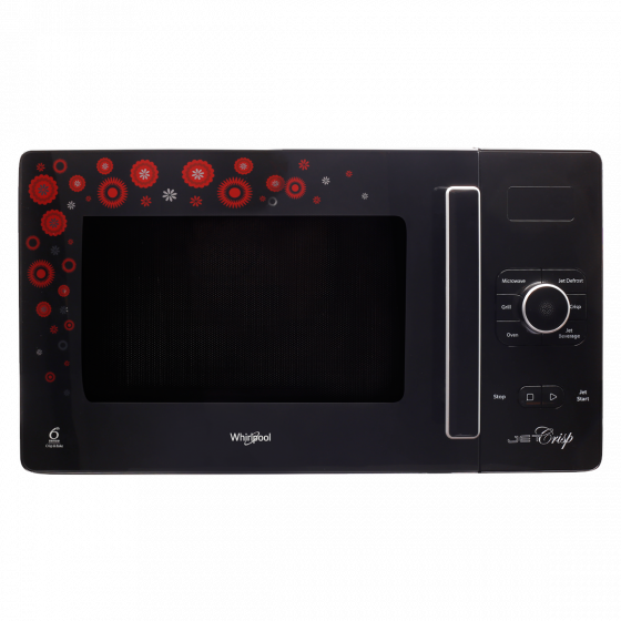 Black Microwave Oven Whirlpool Png (black)