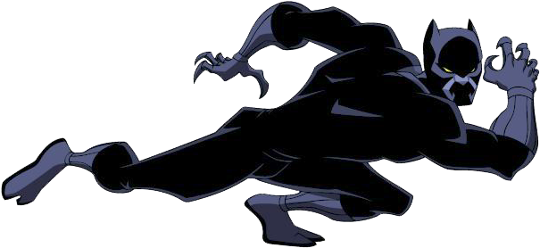 Black Panther Marvel Download Png Image (black)