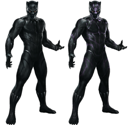 Black Panther Marvel Png Clipart (black)