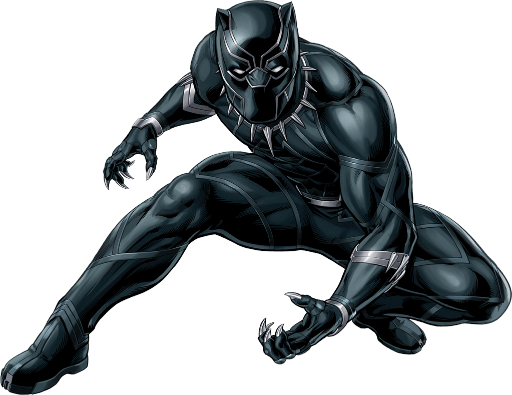 Black Panther Marvel Png Isolated Photos (black)