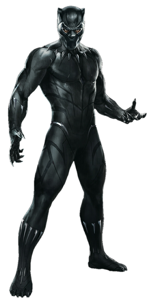 Black Panther Movie Png Isolated Photos (black)