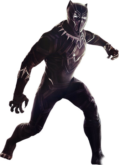 Black Panther Movie Png Transparent (black)