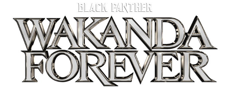 Black Panther Wakanda Forever Png Cutout (black)