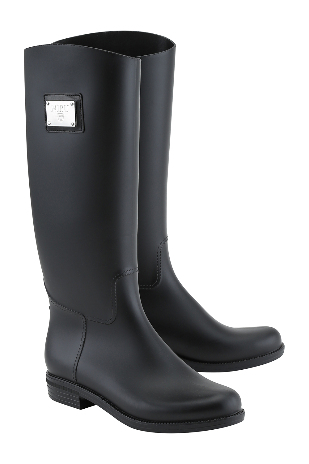 Black Rain Boots Png Pic (lavender, white)