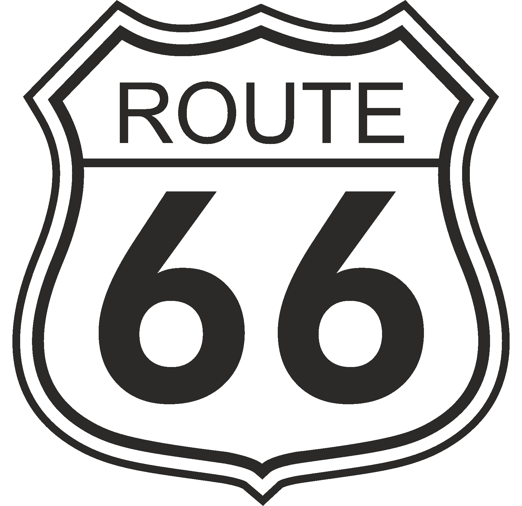 Black Route Png Transparent Image (black, gray, indigo, white)